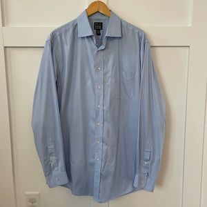 Jos A Bank Tailored Fit Traveler’s Collection Button Down
